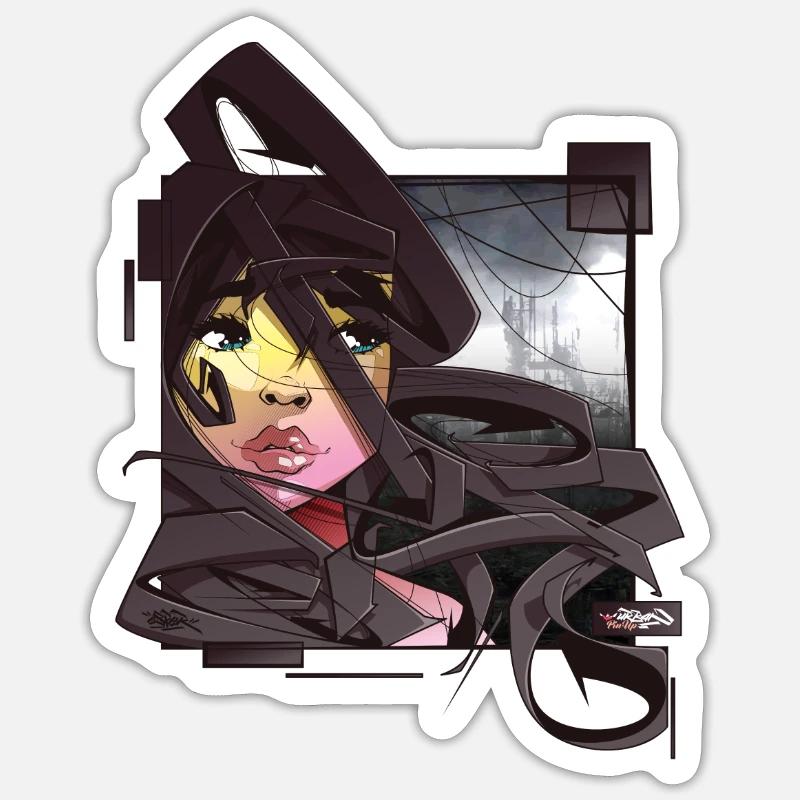 Sticker size S (10 x 10 cm) - 