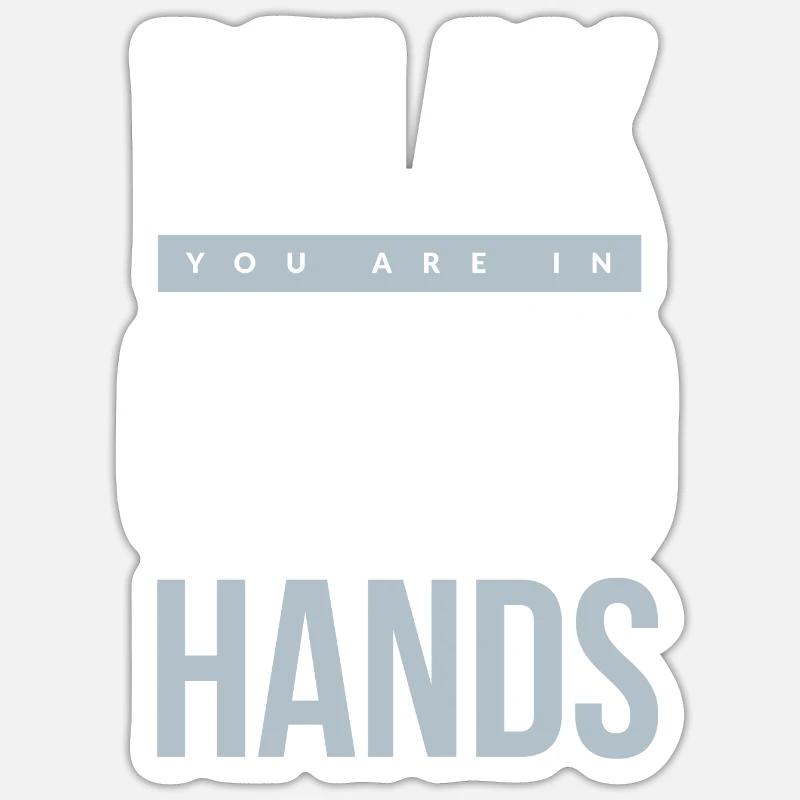 physiotherapy - Sticker size S (10 x 10 cm) - white matte