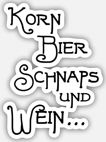 - Sticker Größe S (10 x 10 cm) - Mattweiß