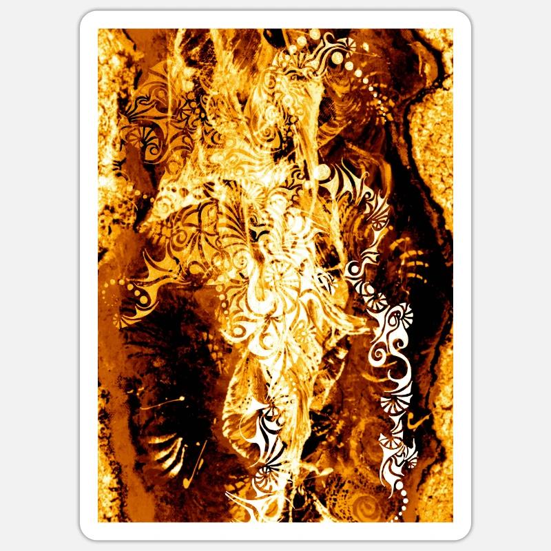 lava Sticker size S (10 x 10 cm)