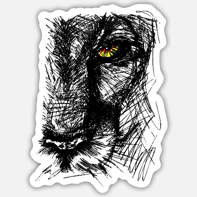 Sticker taille S (10 x 10 cm) - 