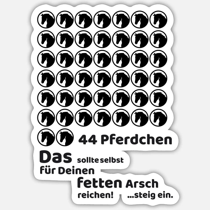Sticker Größe S (10 x 10 cm) - 