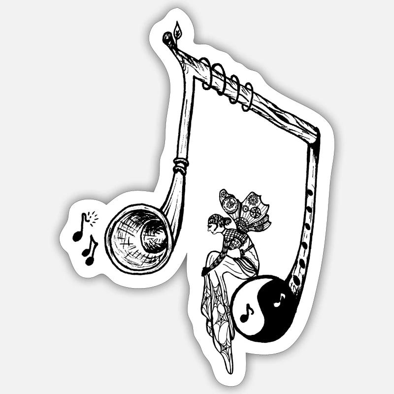 Sticker taille S (10 x 10 cm) - 