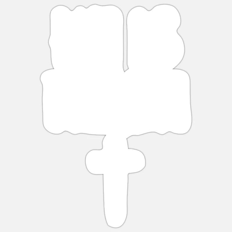 He is risen Sticker size S (10 x 10 cm)