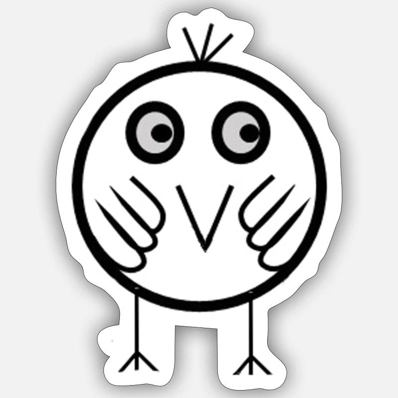 Sticker size S (10 x 10 cm) - 