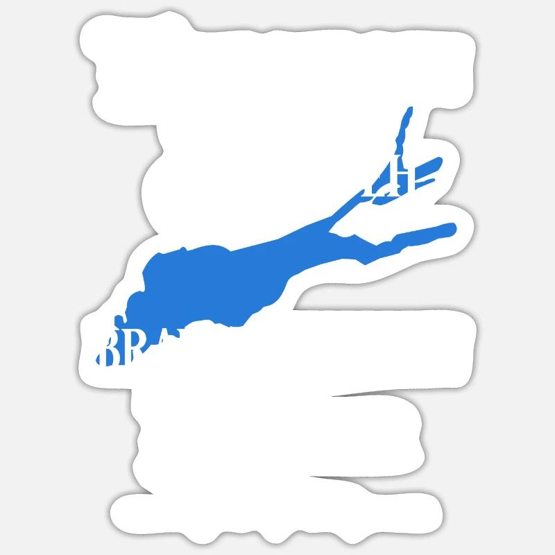 Bodensee Sticker Größe S (10 x 10 cm)