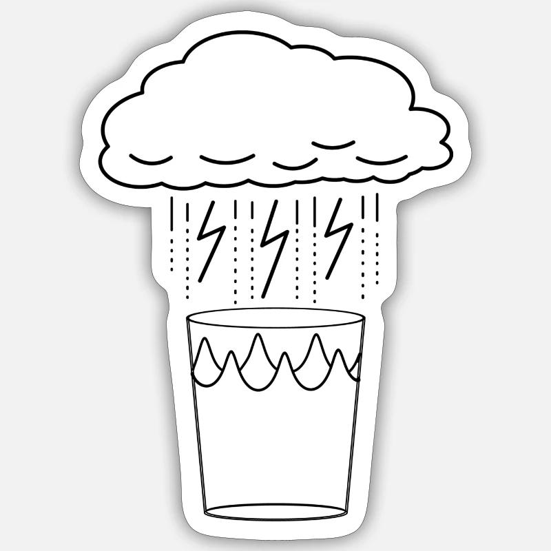 Sticker taille S (10 x 10 cm) - 