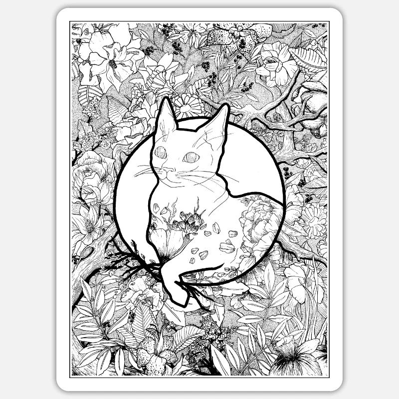 Sticker taille S (10 x 10 cm) - 