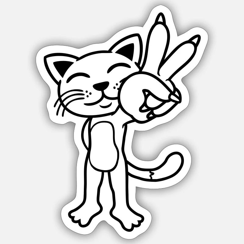 Sticker size S (10 x 10 cm) - 