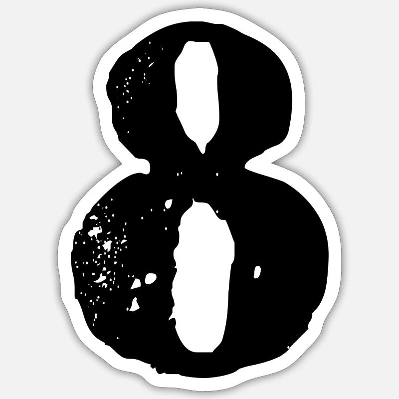 Sticker Größe S (10 x 10 cm) - 