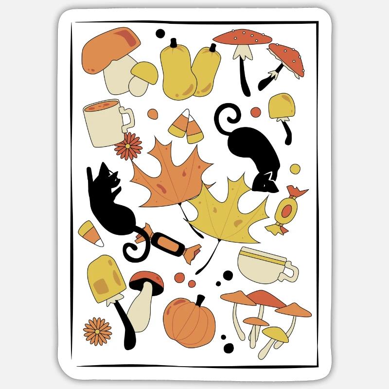 FALL(ing for you) Sticker Größe S (10 x 10 cm)