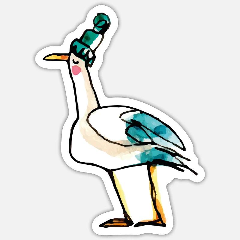 Sticker Größe S (10 x 10 cm) - 