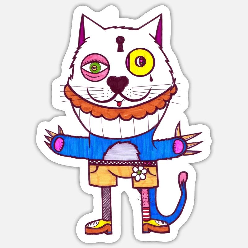 Sticker Größe S (10 x 10 cm) - 