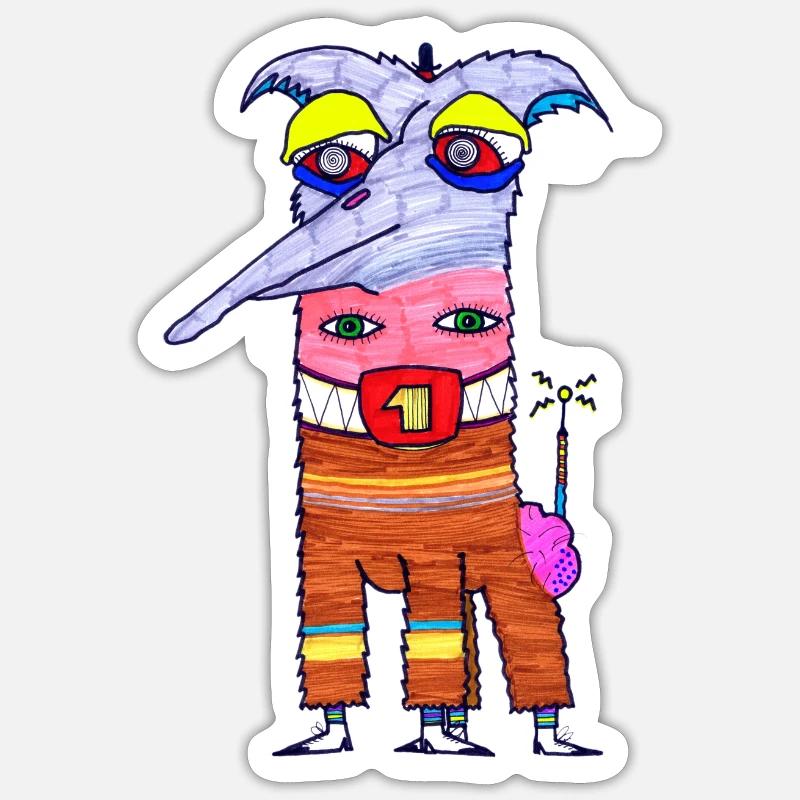 Sticker Größe S (10 x 10 cm) - 