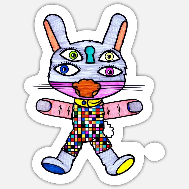 Sticker Größe S (10 x 10 cm) - 