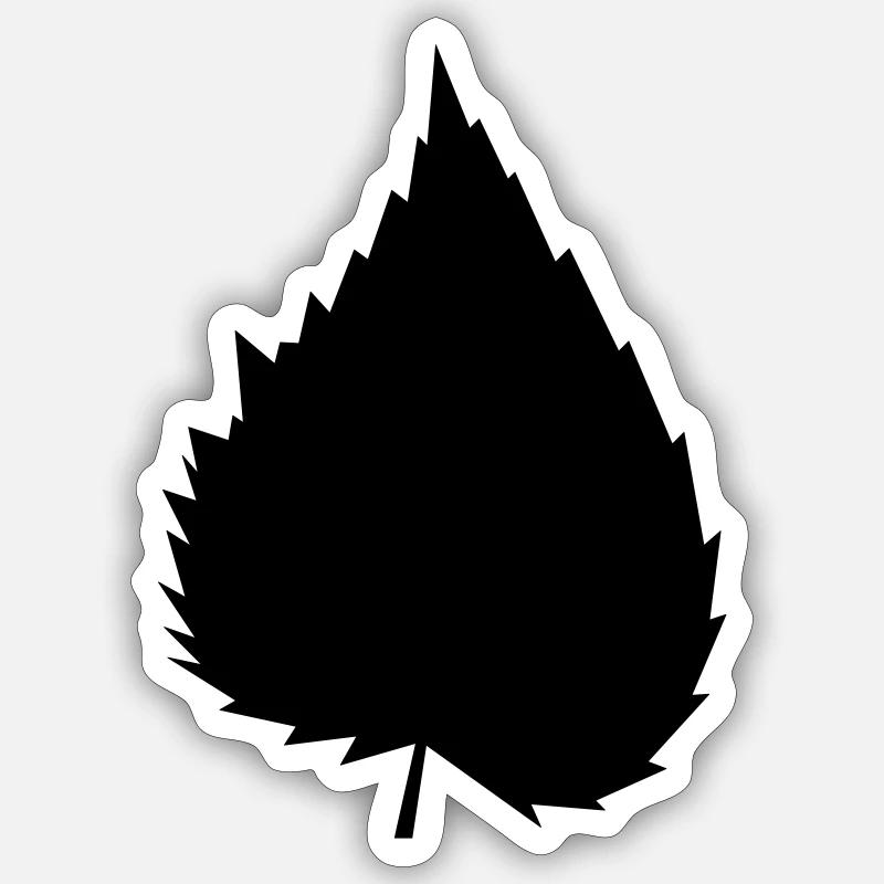 leaf 13 Sticker Größe S (10 x 10 cm)