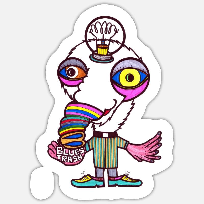 Sticker Größe S (10 x 10 cm) - 