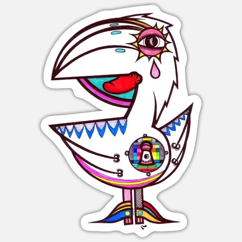 Sticker Größe S (10 x 10 cm) - 