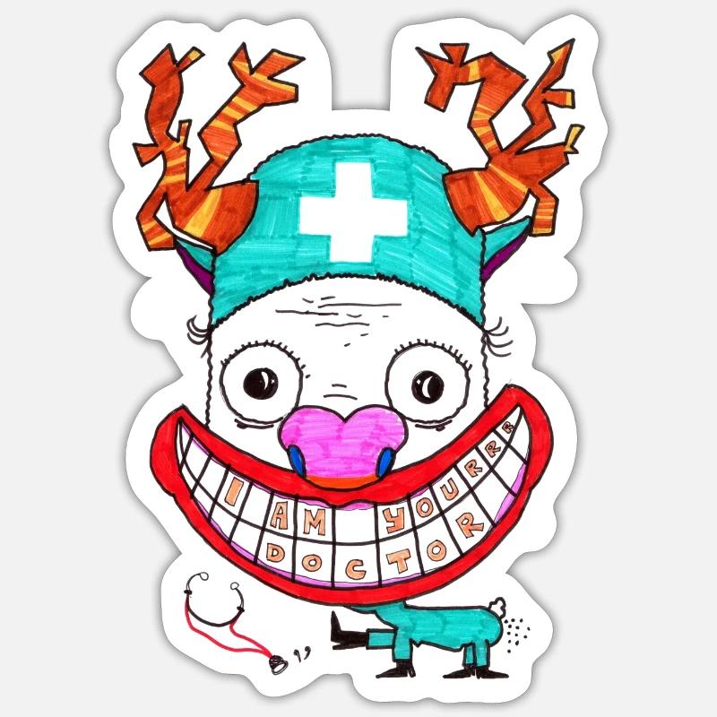 Sticker Größe S (10 x 10 cm) - 