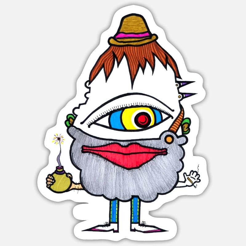 Sticker Größe S (10 x 10 cm) -