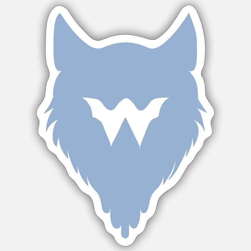 Werwolf Sticker Größe S (10 x 10 cm)