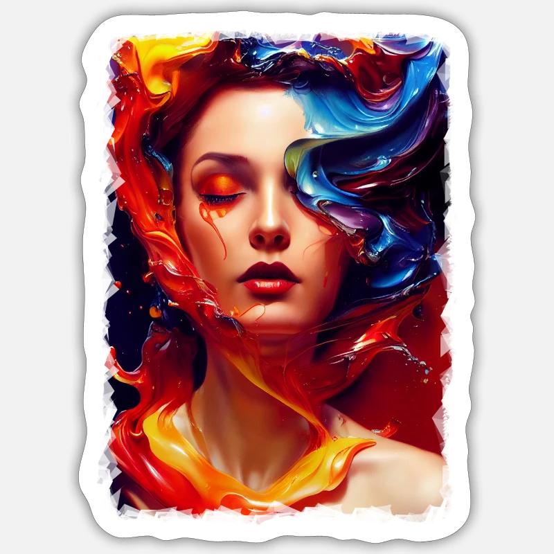 Sticker taille S (10 x 10 cm) - 