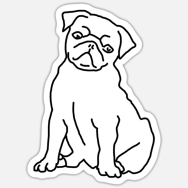 Sticker Größe S (10 x 10 cm) -