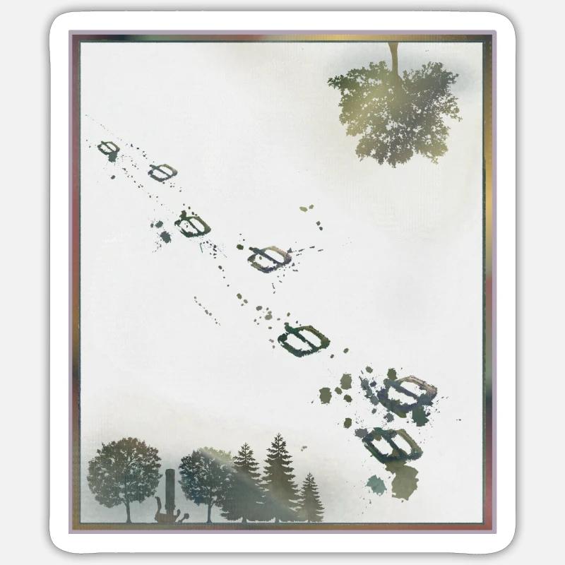 Going Home Sticker Größe S (10 x 10 cm)