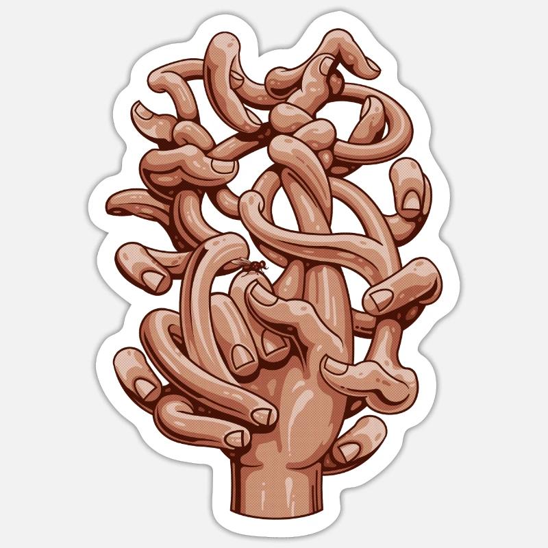 Sticker Größe S (10 x 10 cm) - 