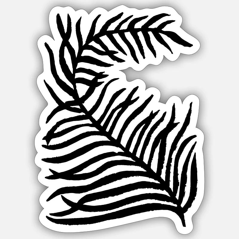 Planter - Sticker taille S (10 x 10 cm) - blanc mat