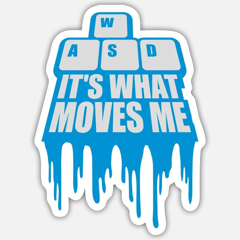 c’est ce qui m’émeut Sticker taille S (10 x 10 cm)