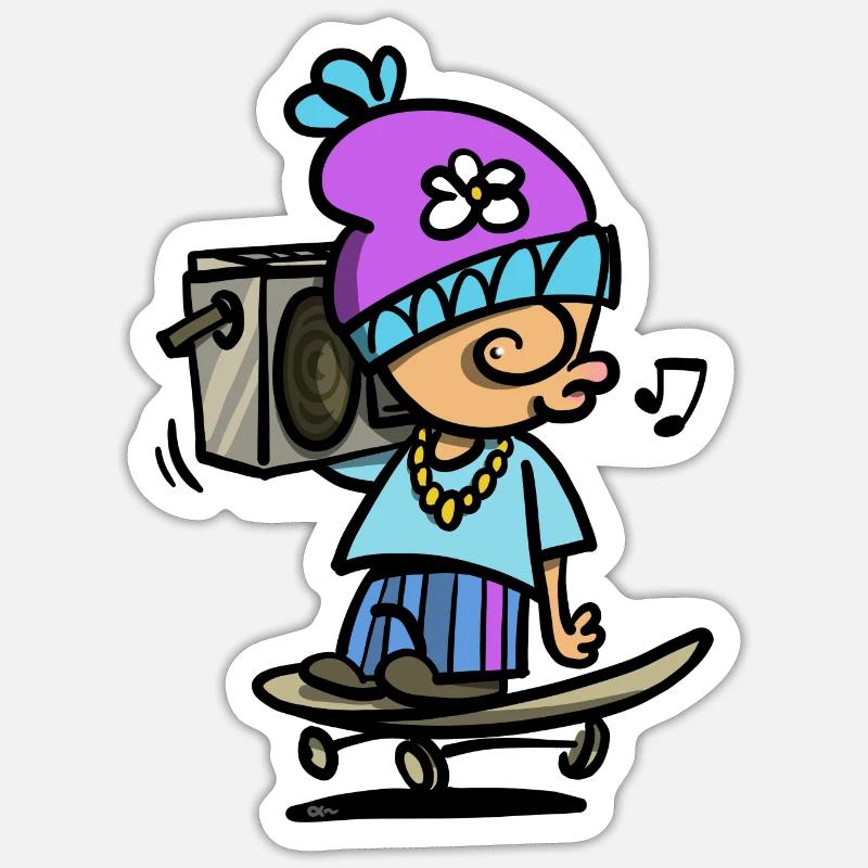 Sticker taille S (10 x 10 cm) - 