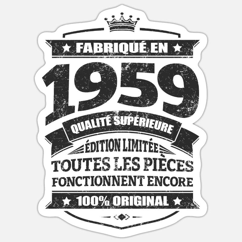 Sticker taille S (10 x 10 cm) - 