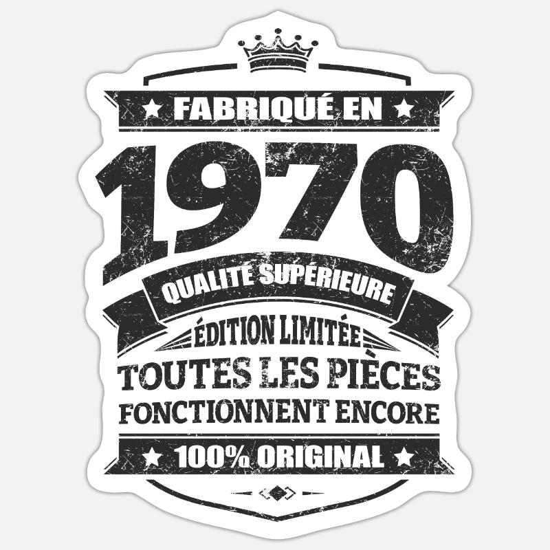 Sticker taille S (10 x 10 cm) - 