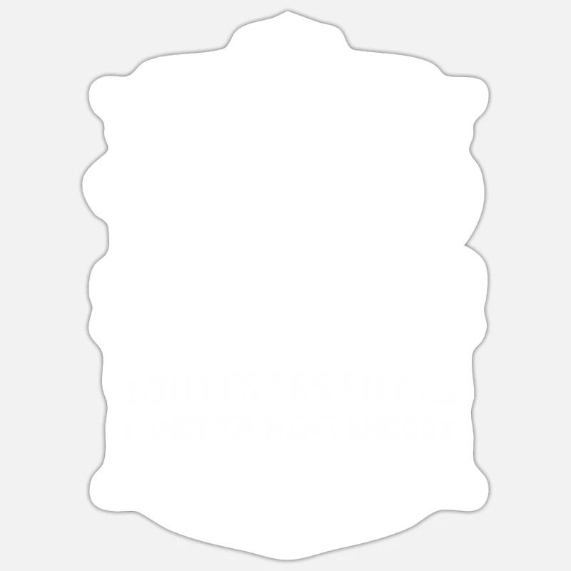Sticker taille S (10 x 10 cm) - 