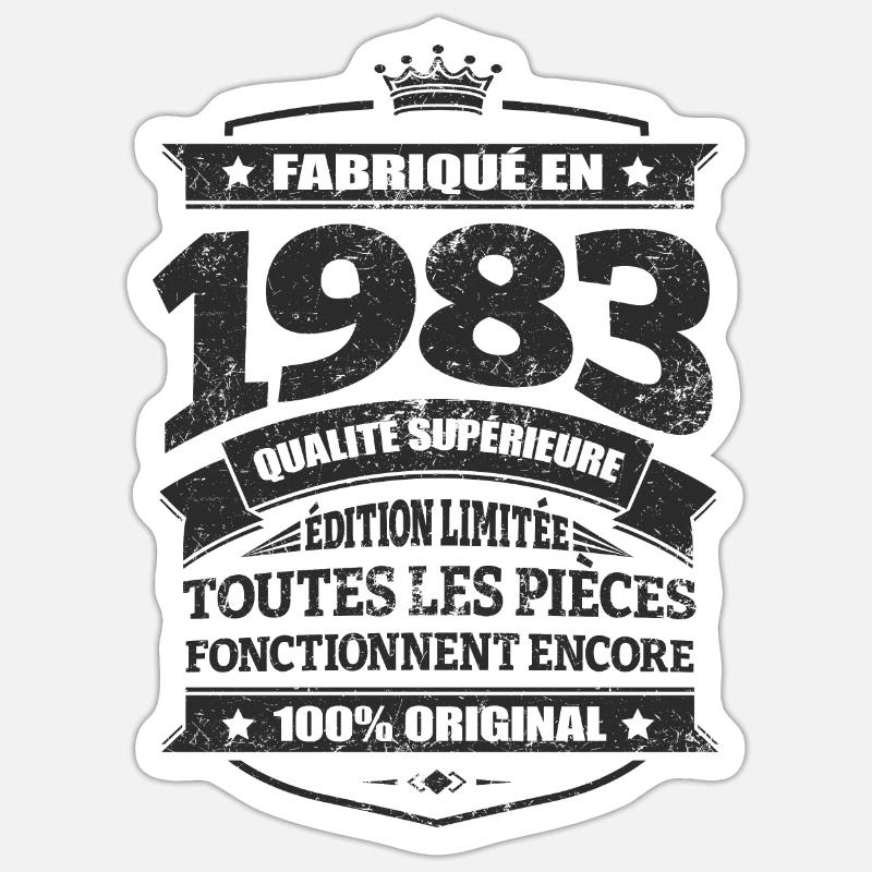 Sticker taille S (10 x 10 cm) - 