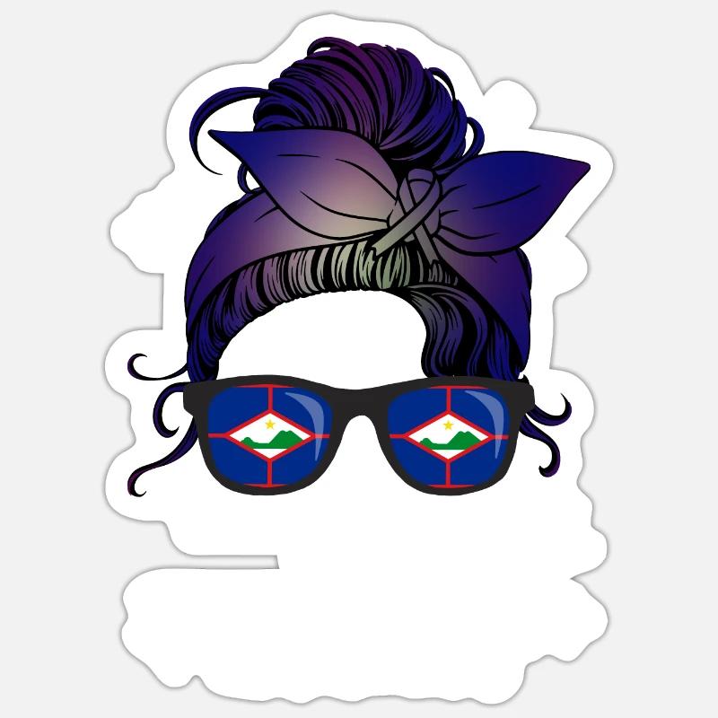 Sint Eustatius Sticker Größe S (10 x 10 cm)