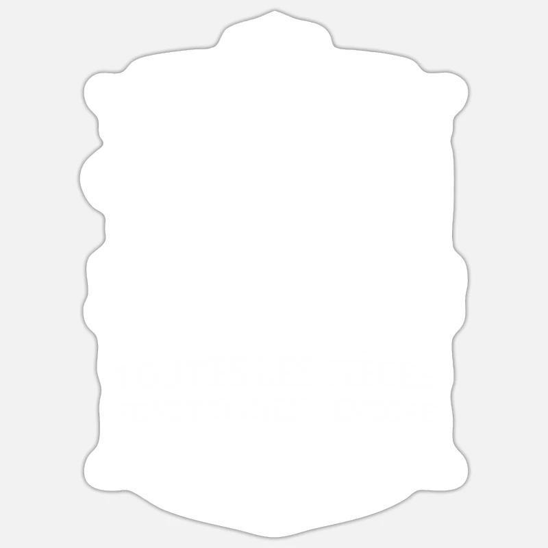 Sticker taille S (10 x 10 cm) - 