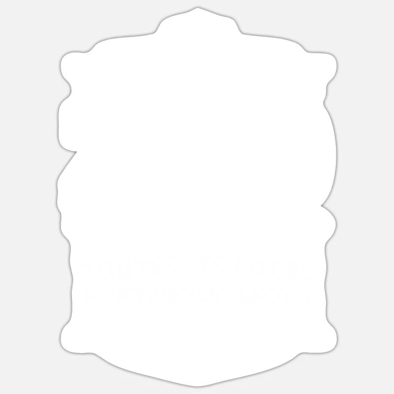 Sticker taille S (10 x 10 cm) -