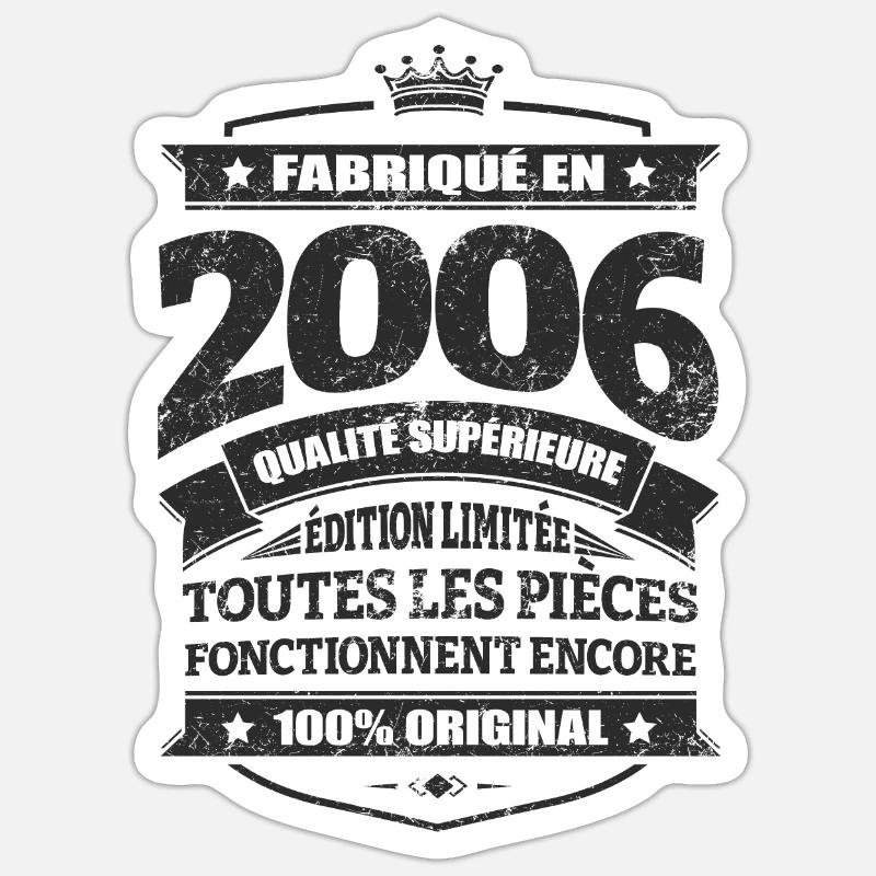 Sticker taille S (10 x 10 cm) - 