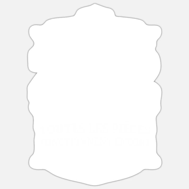 Sticker taille S (10 x 10 cm) - 
