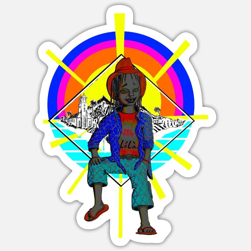 Sticker taille S (10 x 10 cm) - 
