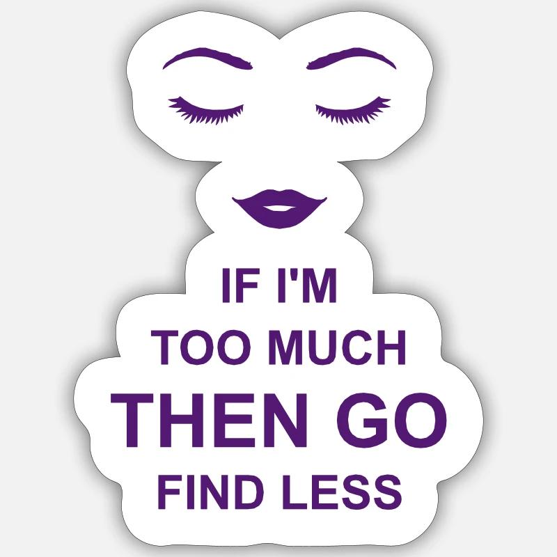 Sticker size S (10 x 10 cm) -