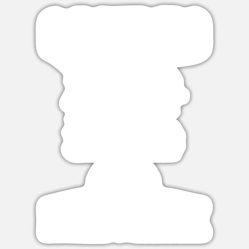 E-Scooter E-Roller Scooter - Sticker taille S (10 x 10 cm) - blanc mat