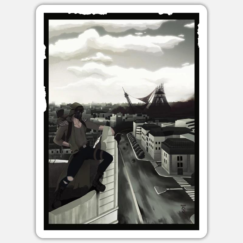 Sticker Größe S (10 x 10 cm) - 