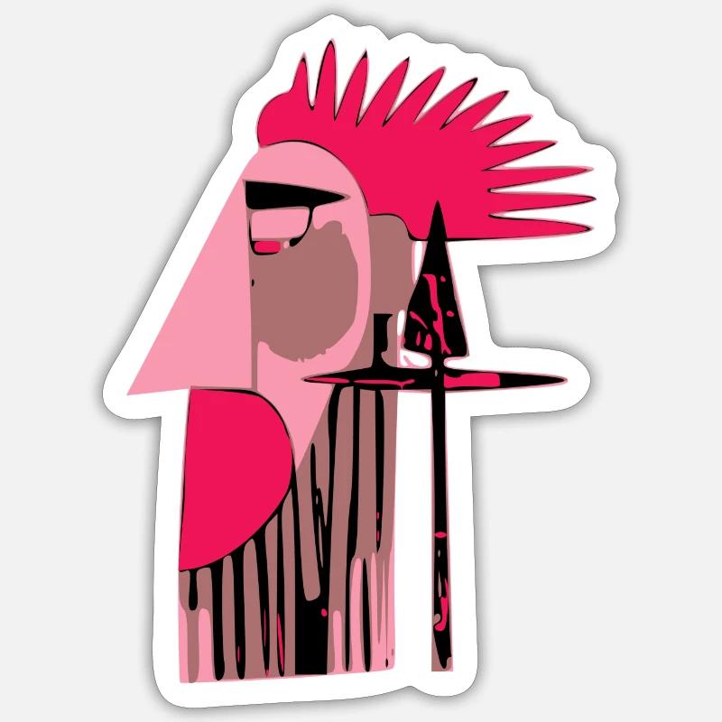 Sticker Größe S (10 x 10 cm) - 