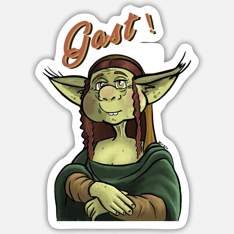 Sticker taille S (10 x 10 cm) - 