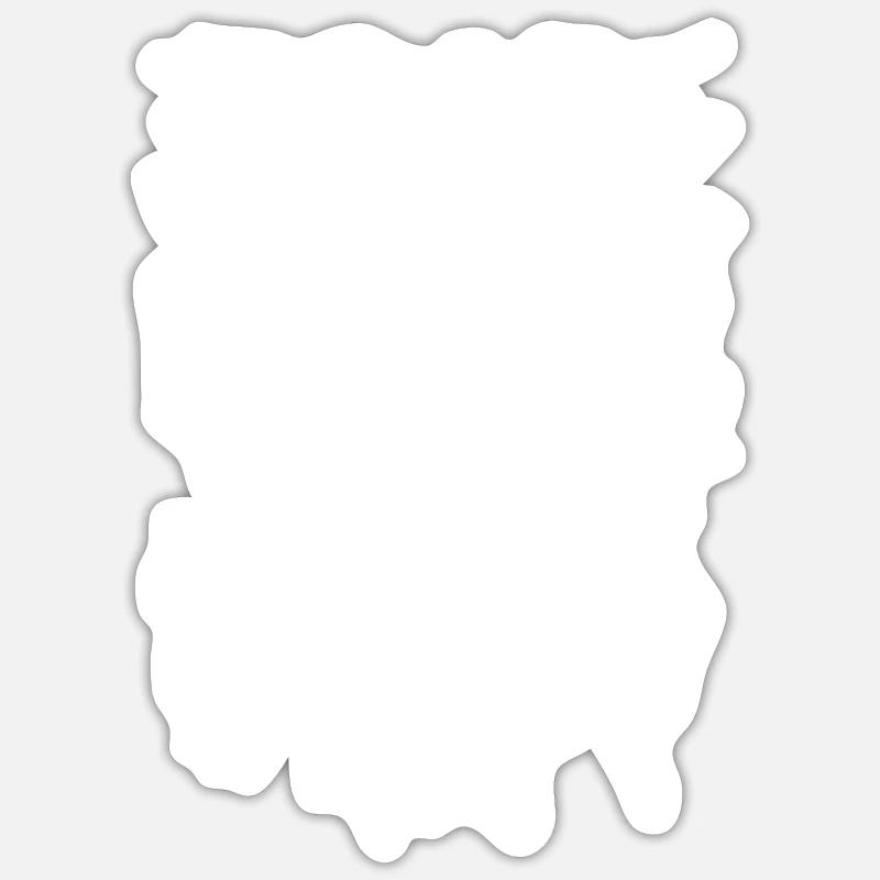 Background Texture- White Sticker size S (10 x 10 cm)