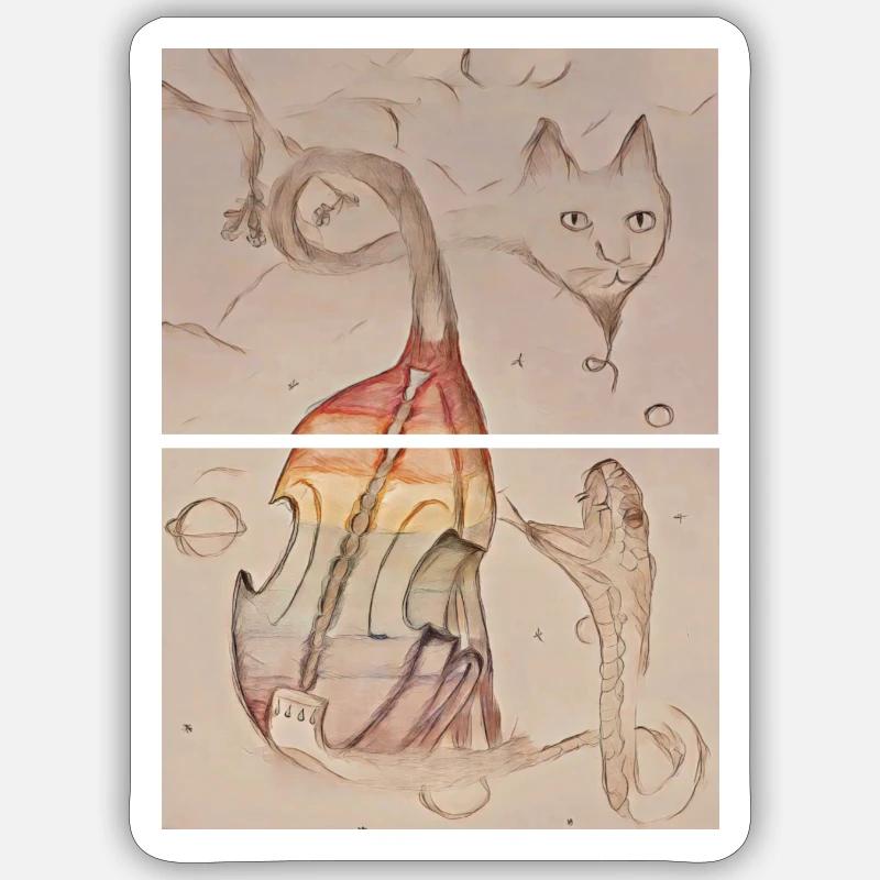 Sticker Größe S (10 x 10 cm) -