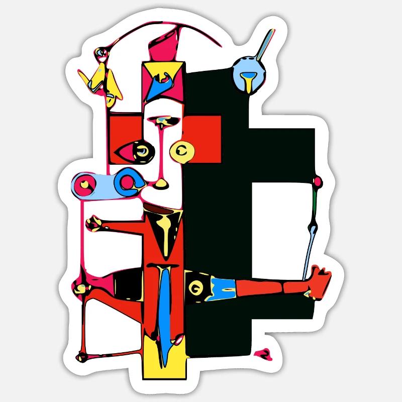 Sticker taille S (10 x 10 cm) - 
